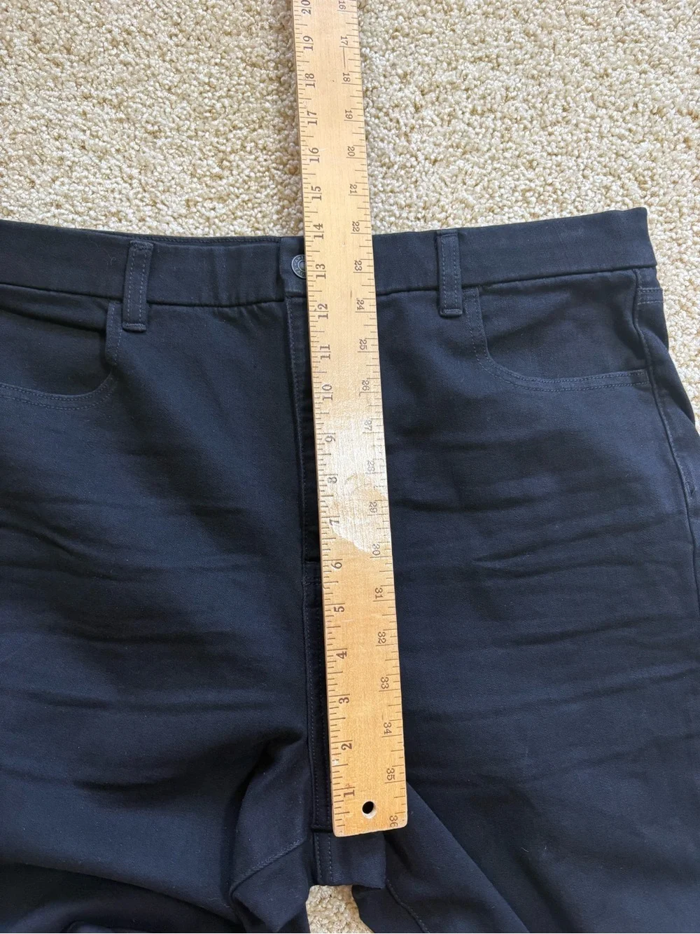 NWT American Eagle Curvy Super High-Rise Dream Jean Jegging - Black Size 18R